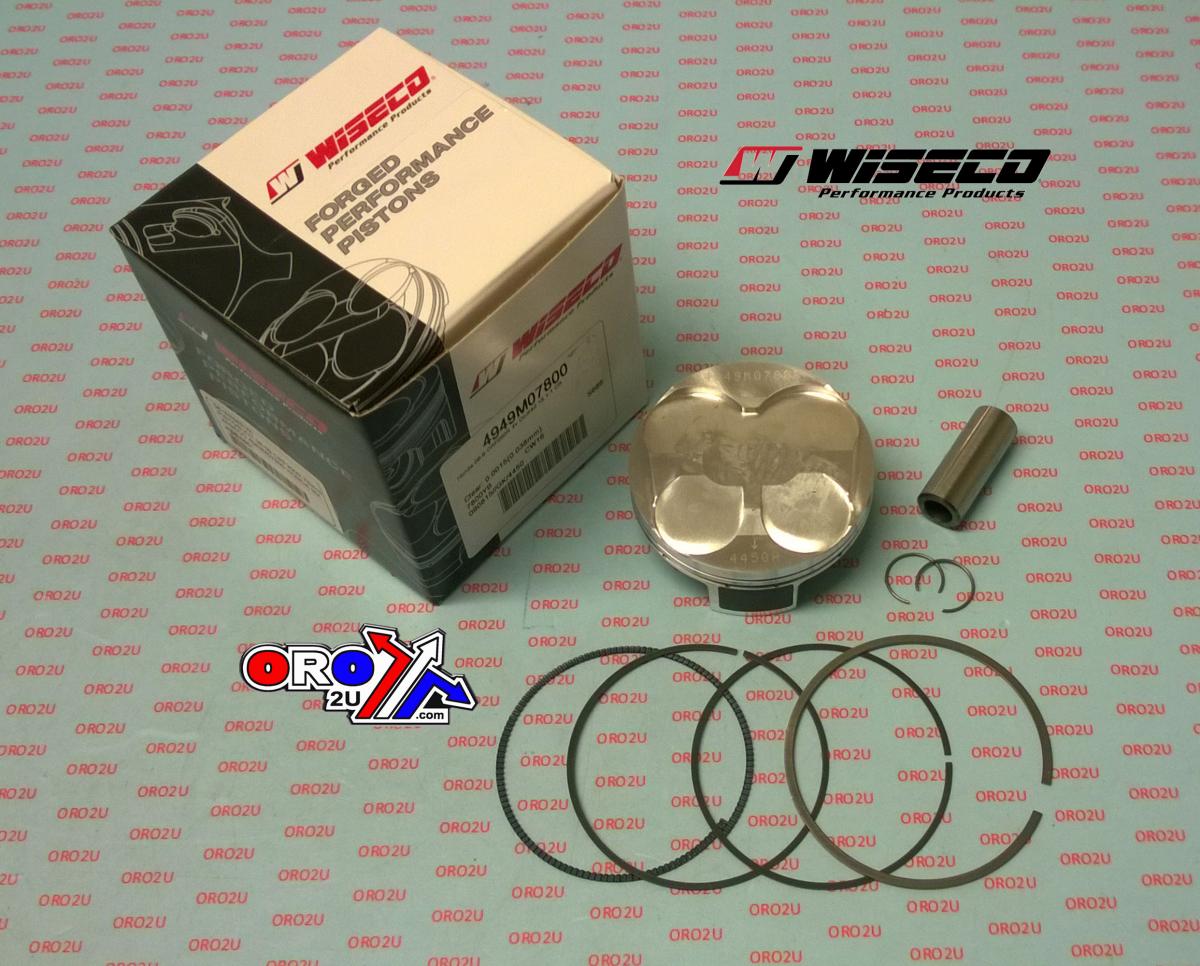 Wiseco Piston Kit 08-09 CRF250R 78mm, Wiseco 4949m07800 Honda MX
