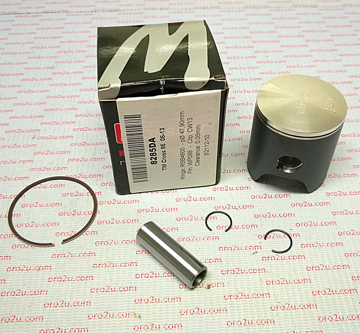 Wossner Piston Kit 08-13 TM85 47.92mm, Wossner 8285dc Tm Forged