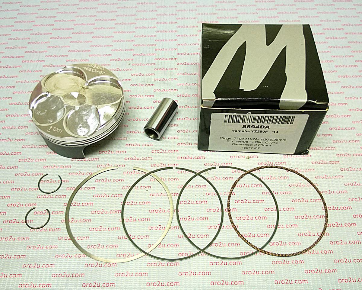 Wossner Piston Kit 2014 YZF250 77.0 Hc, Forged Wossner 8894da, 1sm-11631-01-00