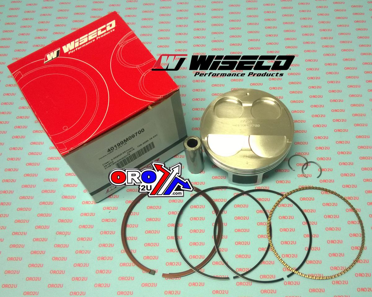 Wiseco Piston Kit 18-19 YZ 450 F 97.00, Wiseco 40199m09700, 12.8:1 Std, Armour Glide