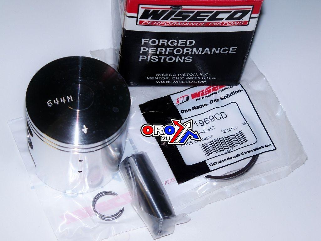Wiseco Piston Kit 88-00 KX80 48.00, Wiseco 644m04800 Kawasaki