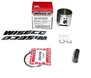 Wiseco Piston Kit 89-13 KX100 2-ring, Wiseco 651m05250 RM100