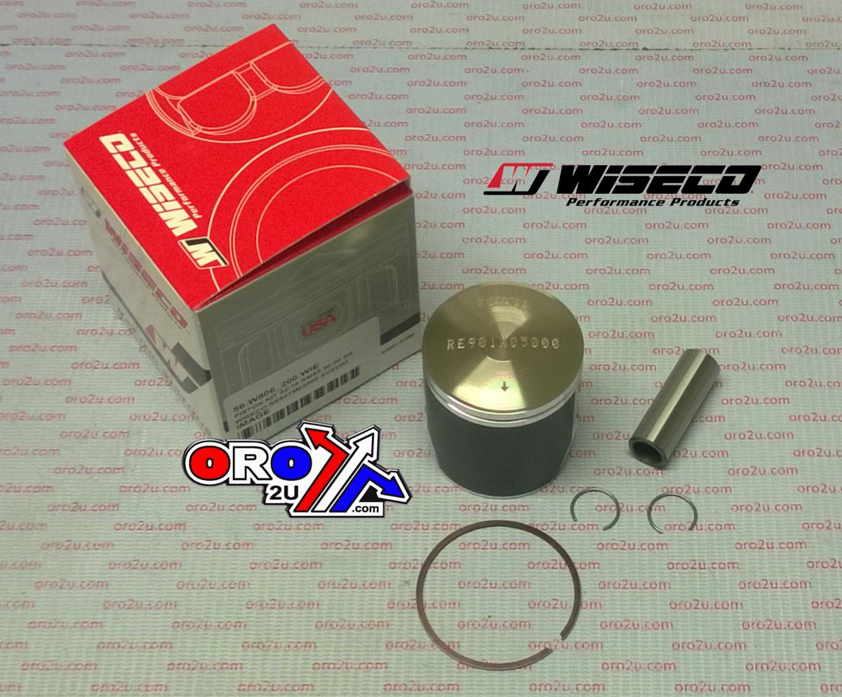 Wiseco Piston Kit 02-19 RM85 50.00 Re, Wiseco Re901m05000 Suzuki, Racers Elite Armorfit