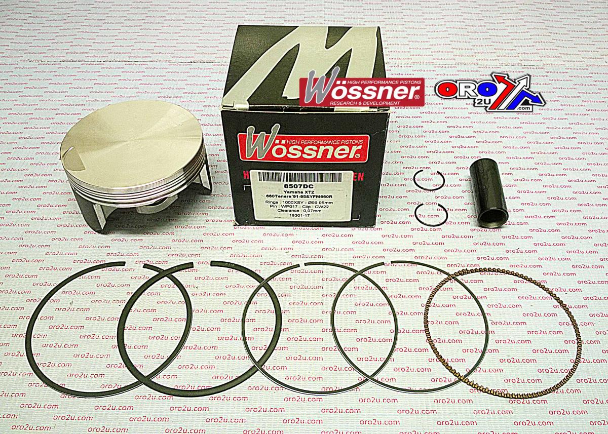 Wossner Piston Kit 01-04 YFM660 100 a, Wossner 8507da Yamaha ATV 3yf-11631-00-x0