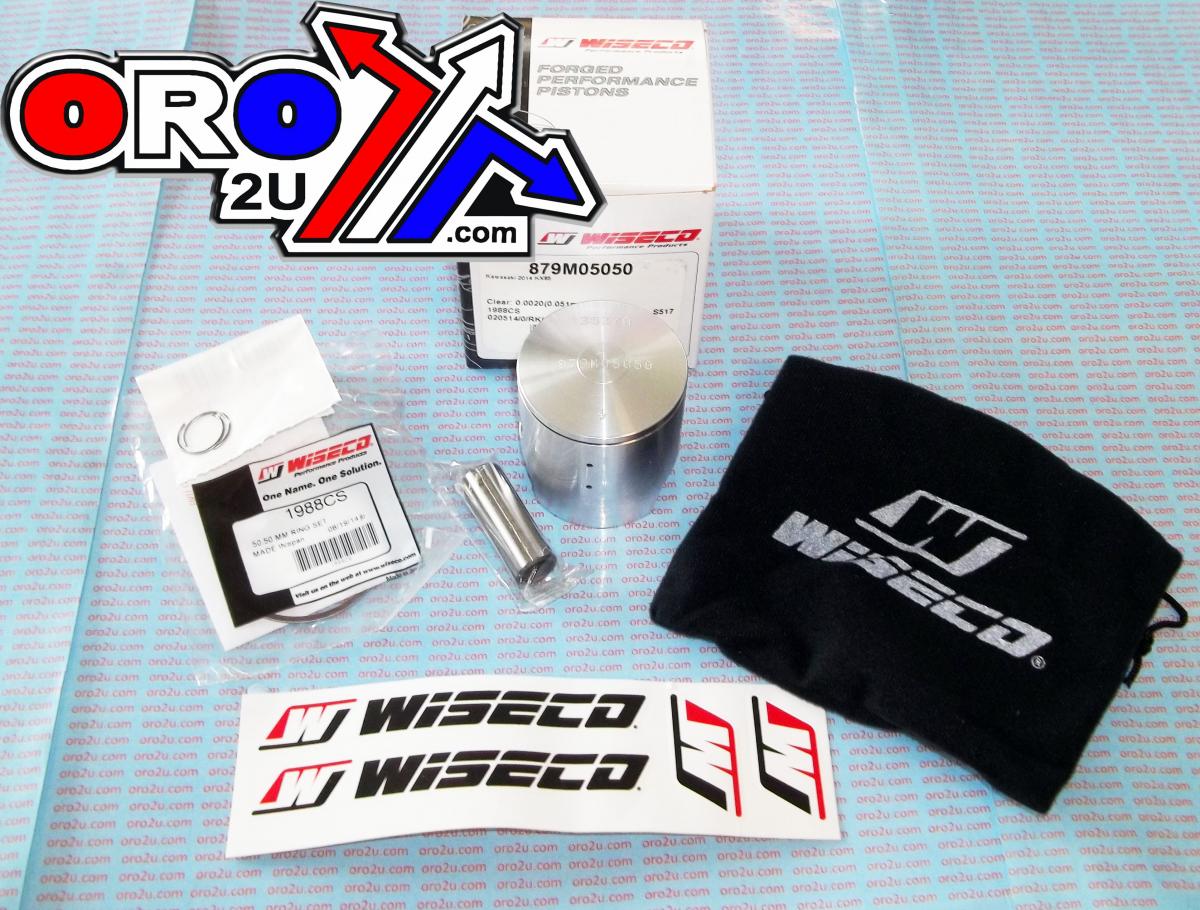 Wiseco Piston Kit KX85 14-25 49.00mm, Wiseco 879m04900s/o 0.50mm