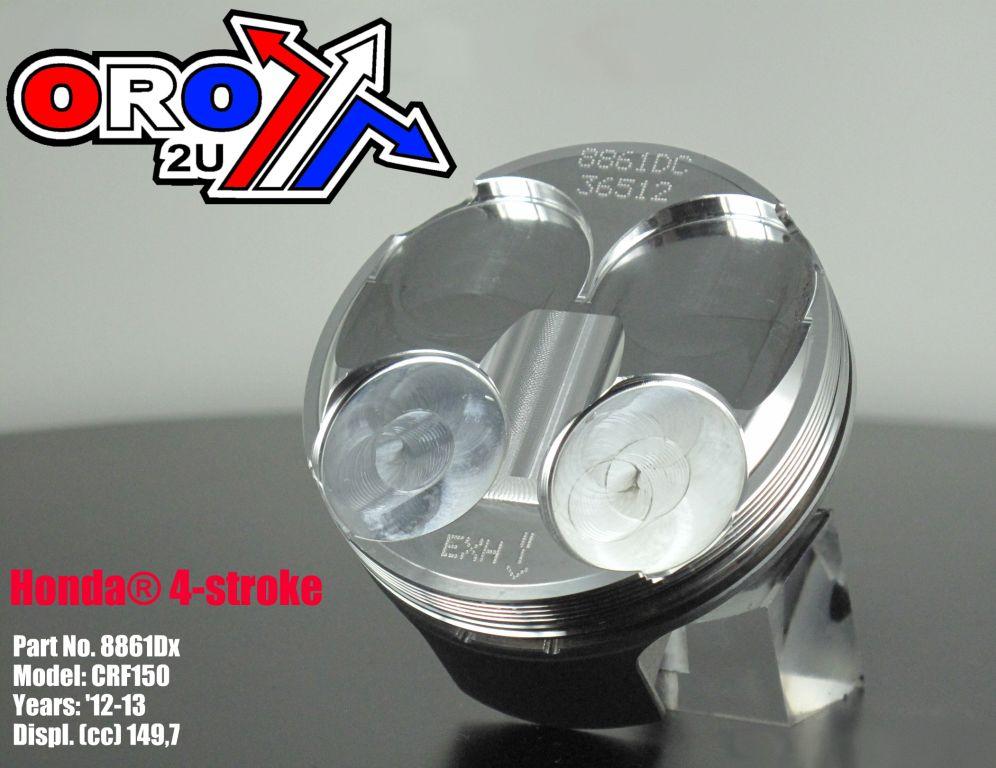 Wossner Piston Kit 12-18 CRF150R 66.00, 8861db Wossner