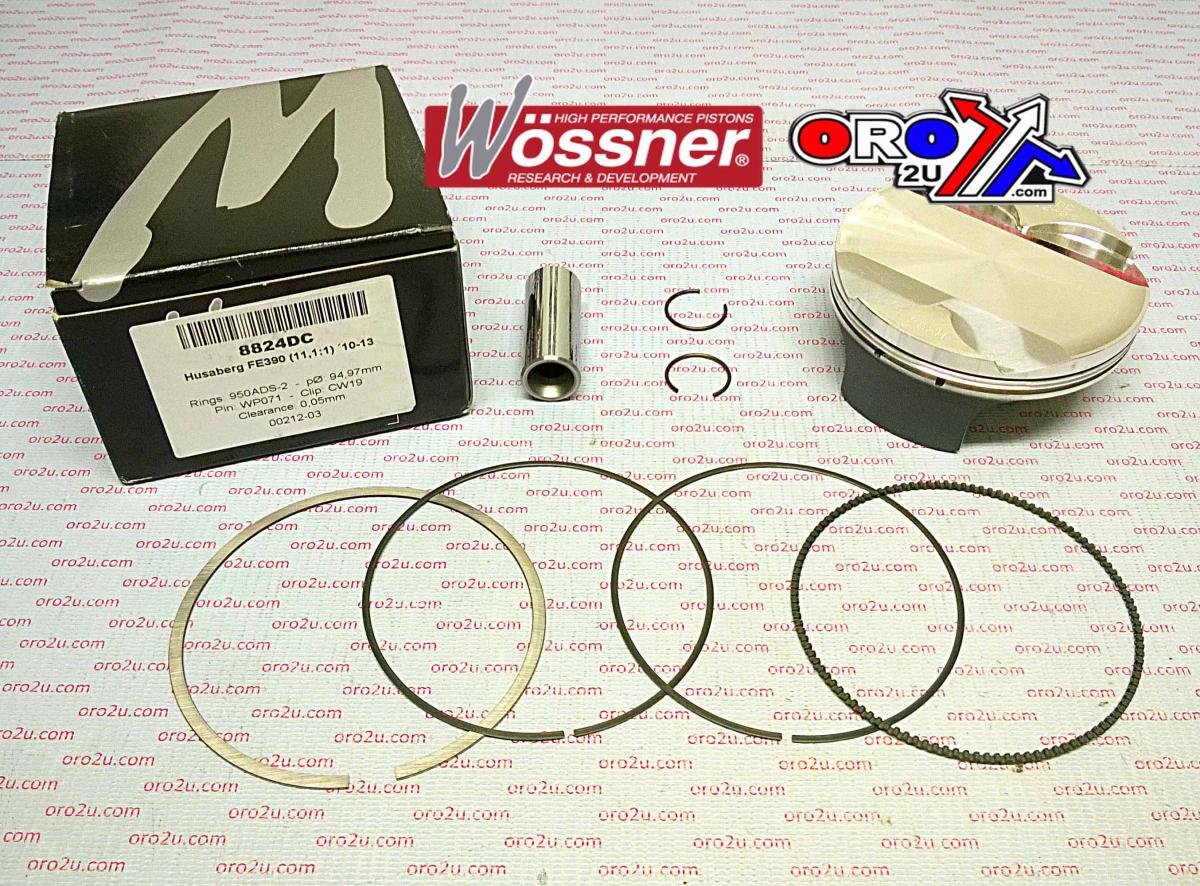 Wossner Piston Kit 10-13 FE390 95.00 B, Wossner 8824db
