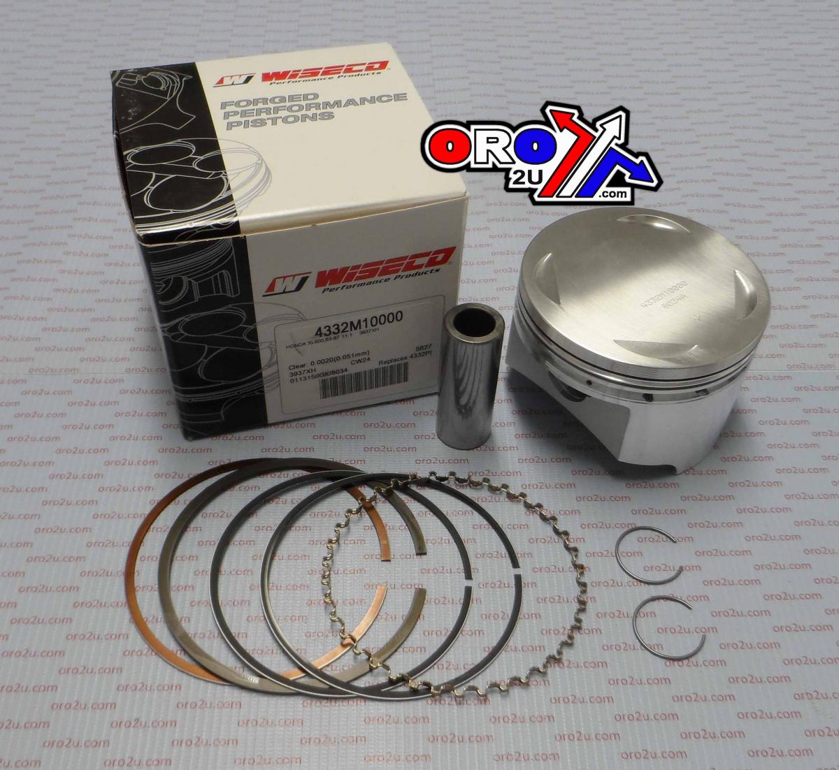 Wiseco Piston 83-87 XL600R 100.00, Wiseco 4332m10000 Honda, 56-w926