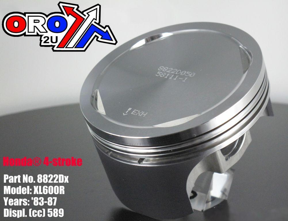Wossner Piston 83-87 XL600R 101.00, Wossner 8822d100 Honda