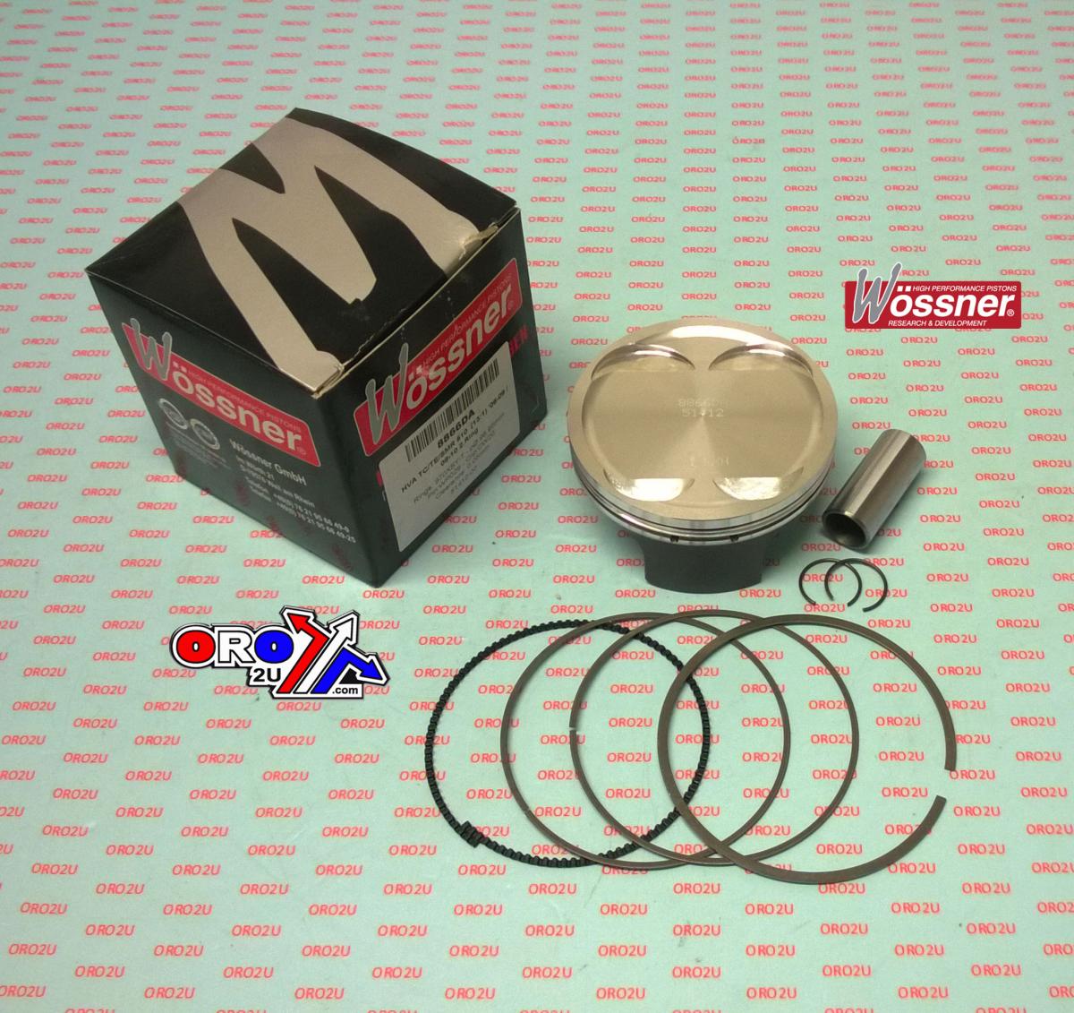 Wossner Piston Kit 6-10 TE TC510 83.00, Husqvarna Wossner 8866db