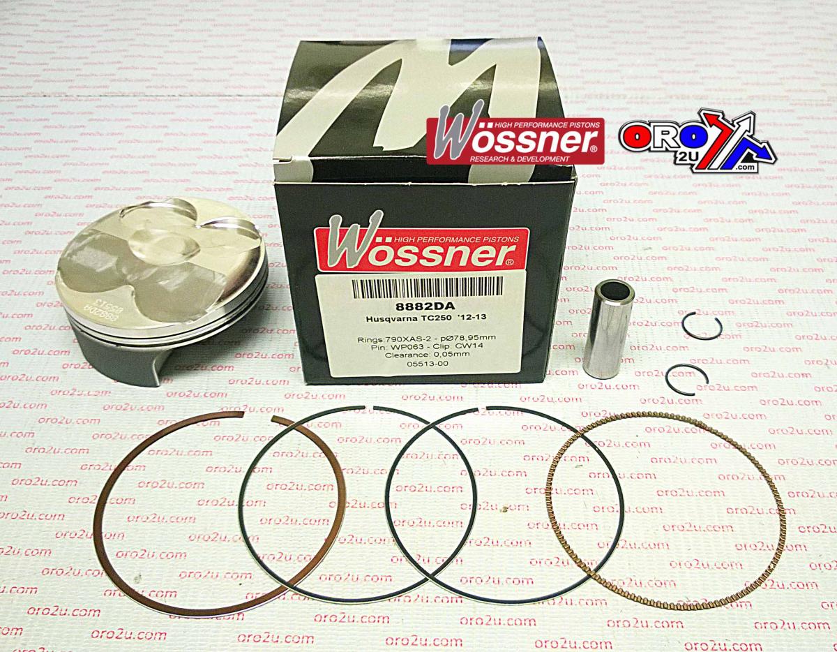 Wossner Piston Kit 12-13 TC250 79.00, Wossner 8882da Husqvarna
