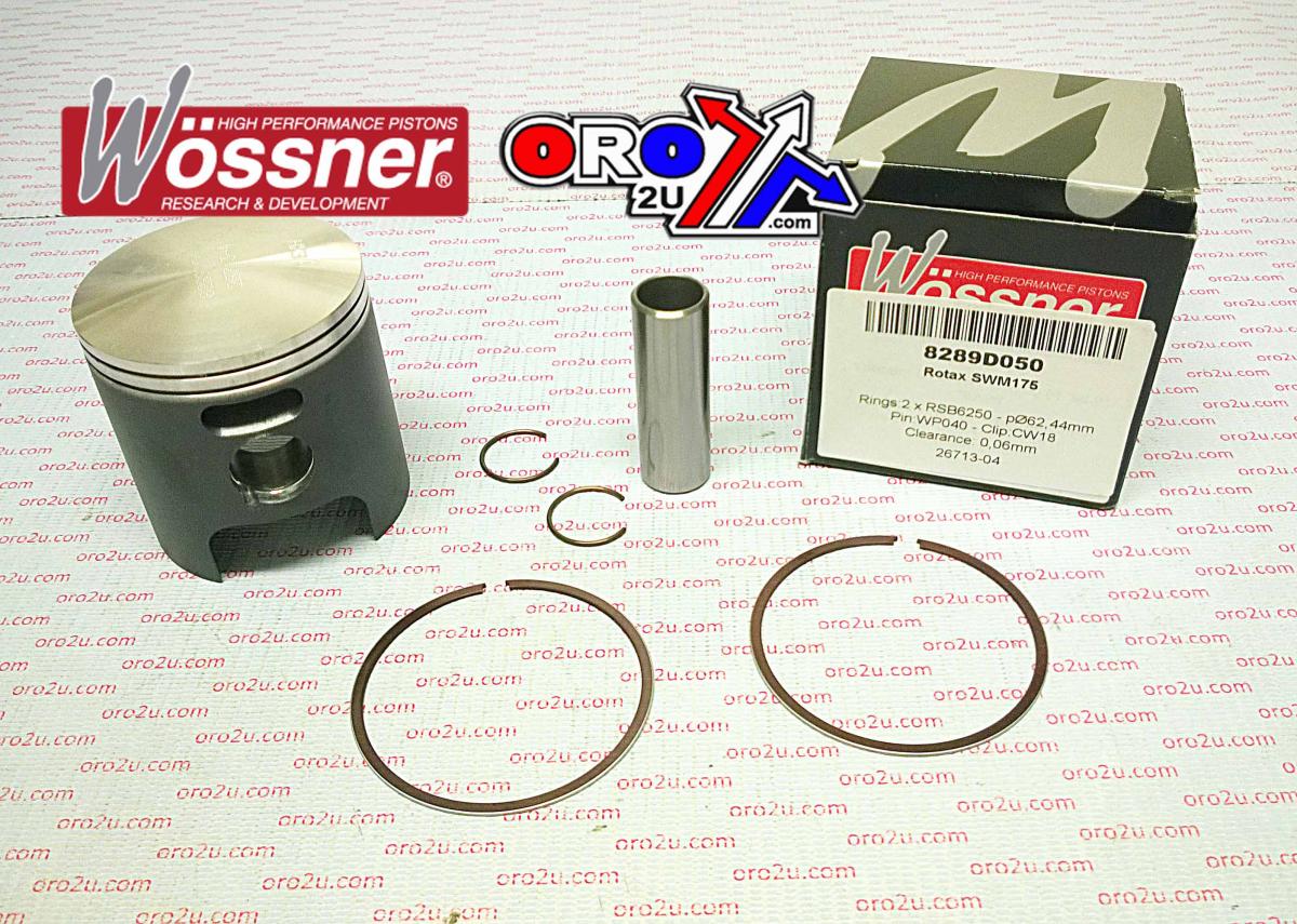 Wossner Piston Kit Rotax SWM175 62.50, Wossner 8289d050