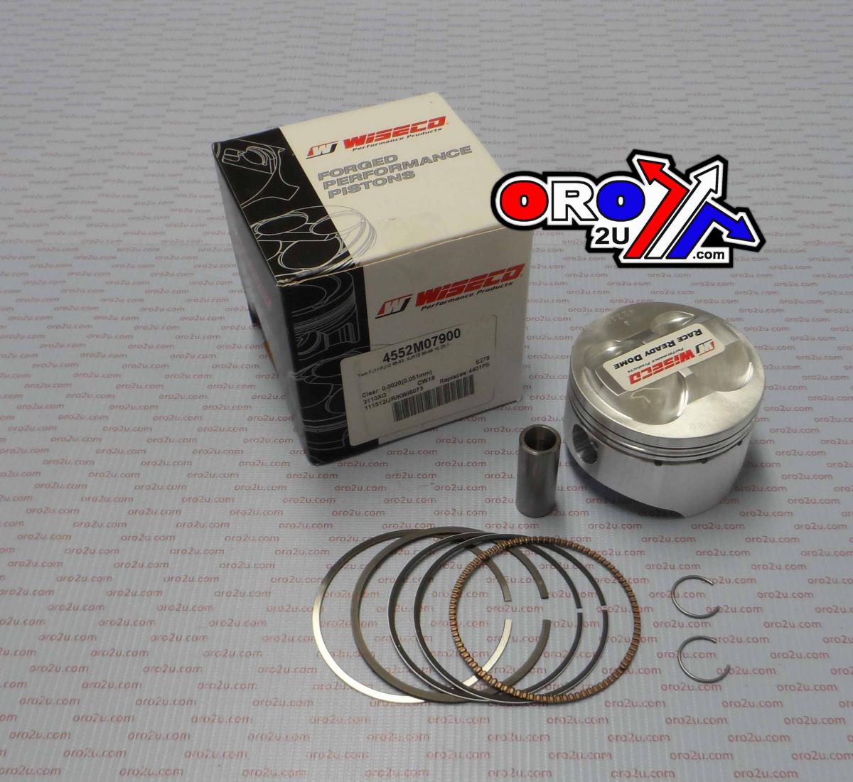 Wiseco Piston Kit Fj, Xjr1200 79.00, Wiseco 4552m07900 Road Yamaha