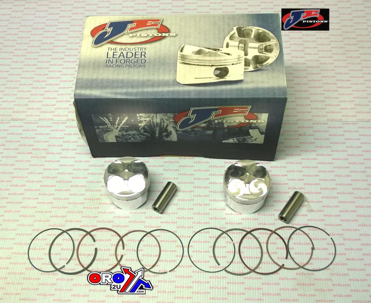 JE Pistons Piston Kit Set-2 Ninja 250r Hc, Je-284688, Bore 62.00, 12.5:1, Road, Street