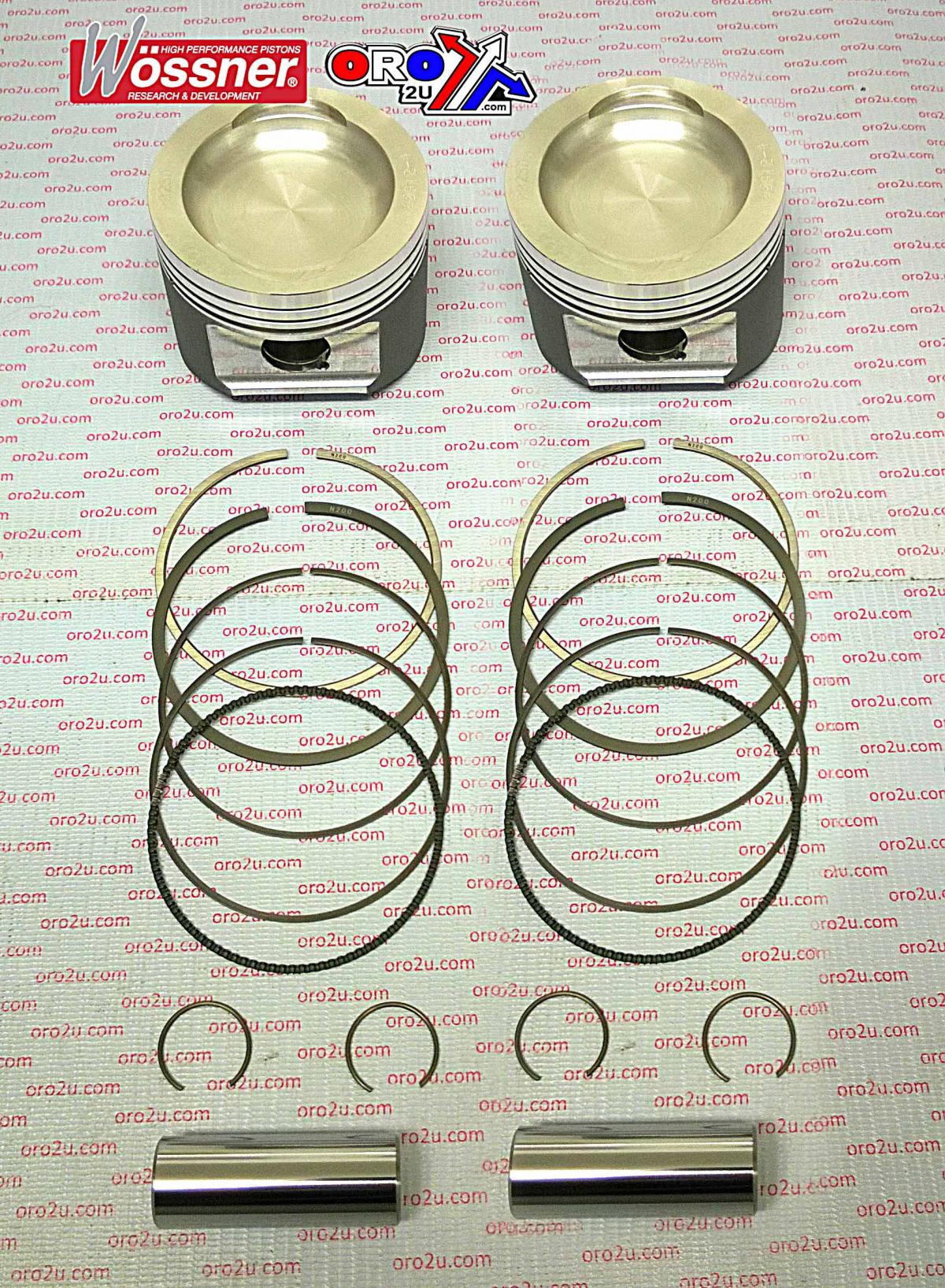 Wossner Piston Kit 700 Polaris Set/2, Wossner K8825da-2 80.00mm