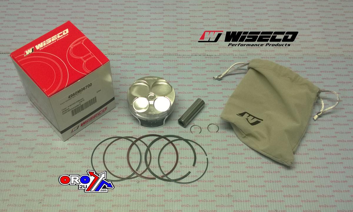 Wiseco Piston Kit GSXR600 06-07 67.00, Wiseco 4960m06700 Road Suzuki