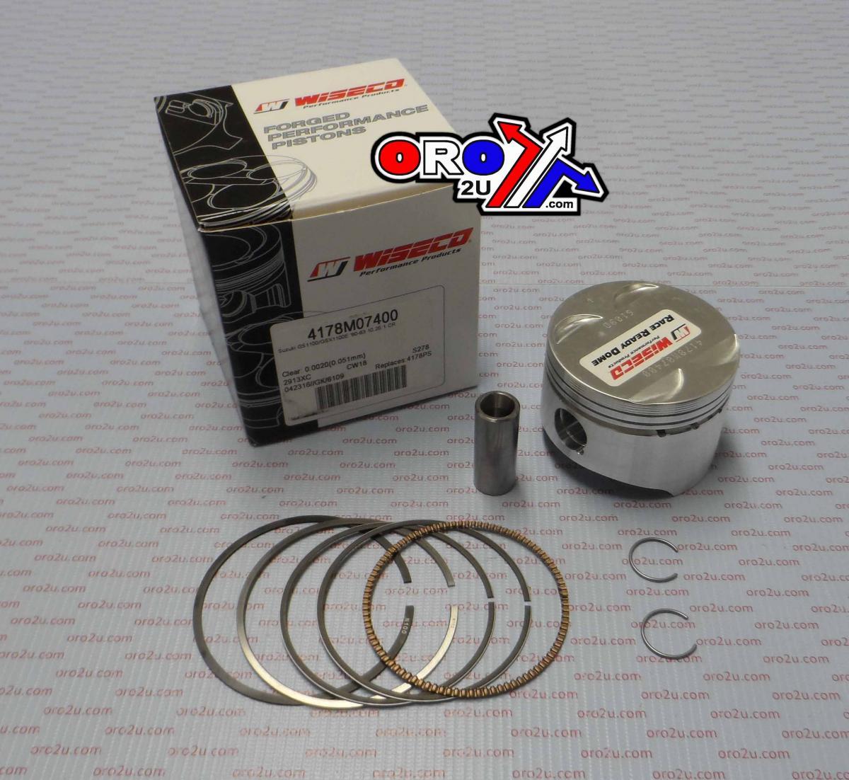 Wiseco Piston Kit Gs1100 80-83 75.00, Wiseco 4193m07500 Road Suzuki