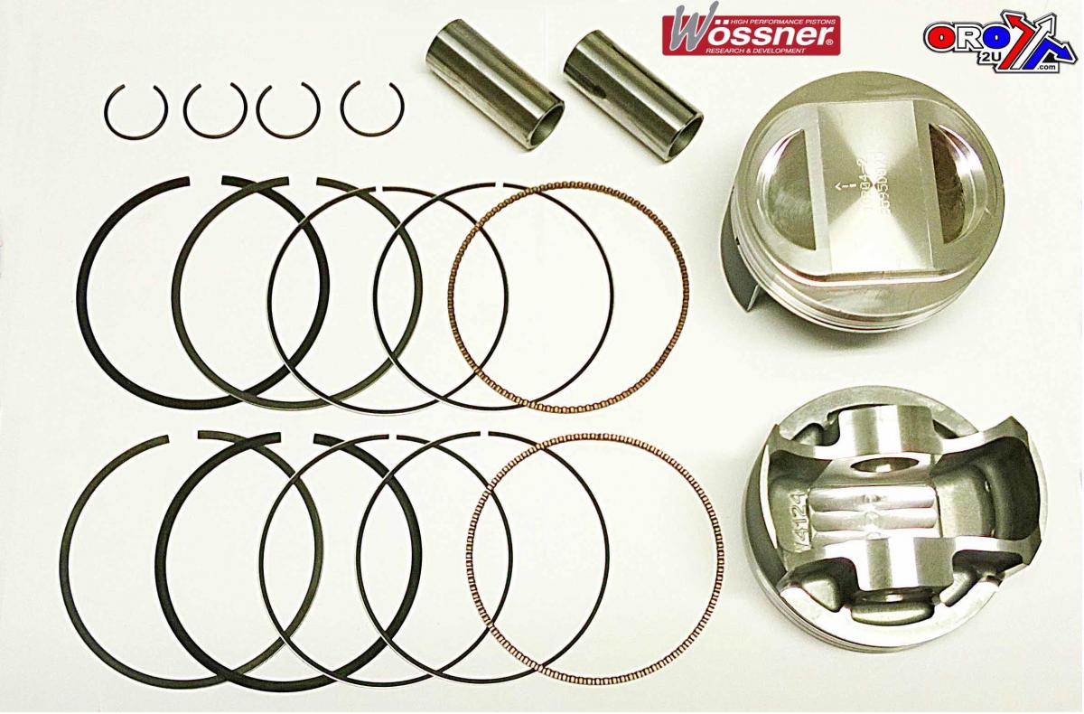 Wossner Piston Kit Harley 3.856 Set/2, Wossner K8595d275-2 Davidson