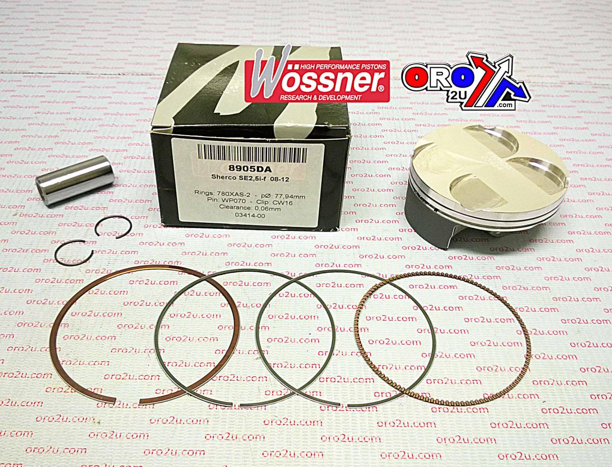 Wossner Piston Kit Sherco 250 78.00, Wossner 8905da 4-stk Se2.5i-f