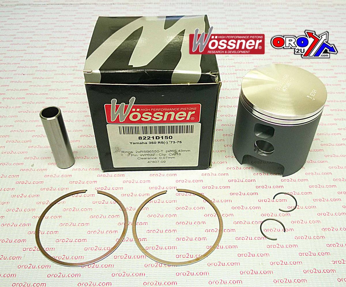 Wossner Piston Kit Yam 350 R5 65.50, Wossner 8221d150