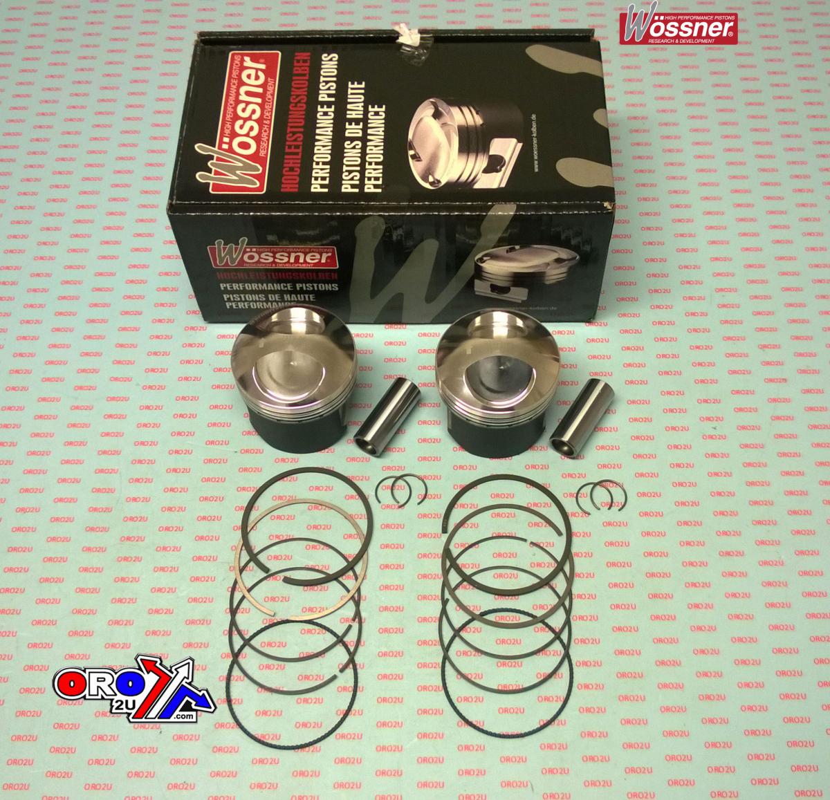 Wossner Piston Kit Yam XS650 76.50, Wossner K8818d150-2 680cc