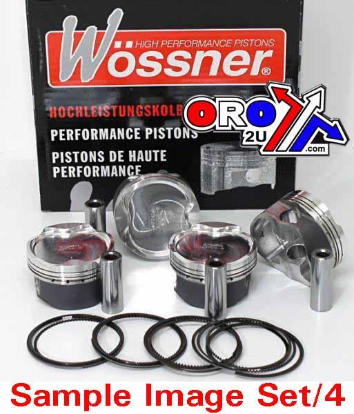 Wossner Piston Kit Set/4 R1, Fzr, Rx1, Wossner K8840da-4 Yamaha