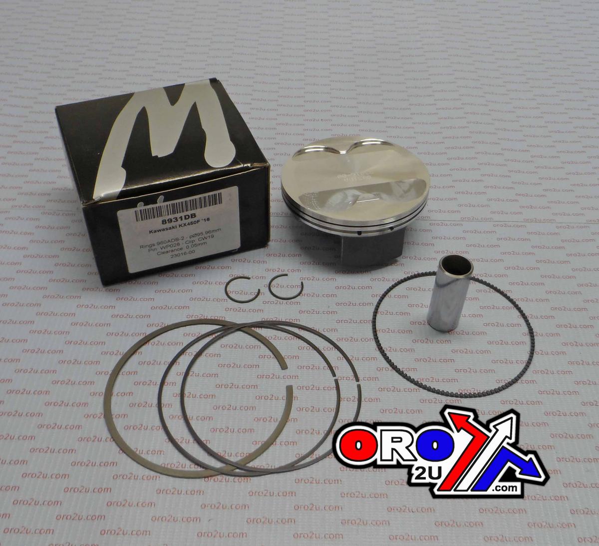 Wossner Piston Kit KXF450 16-18 B, Forged Wossner Kit 8931db