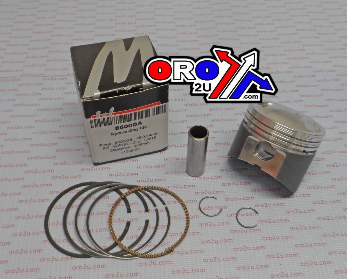 Wossner Piston Kit Kymco Zing 125 60, Forged Wossner 8500da