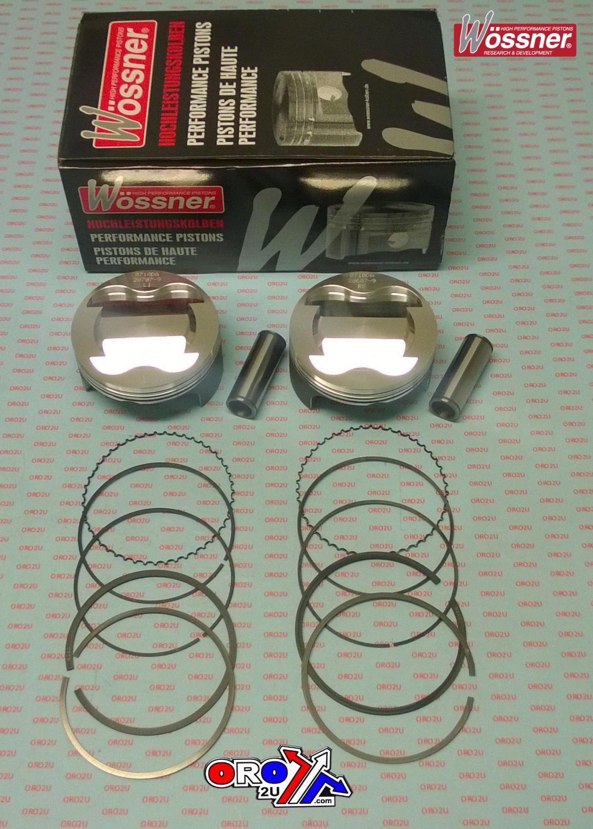 Wossner Piston Kit-2 Bmw R1200gs,s,st, Wossner K8710da-2, 101mm