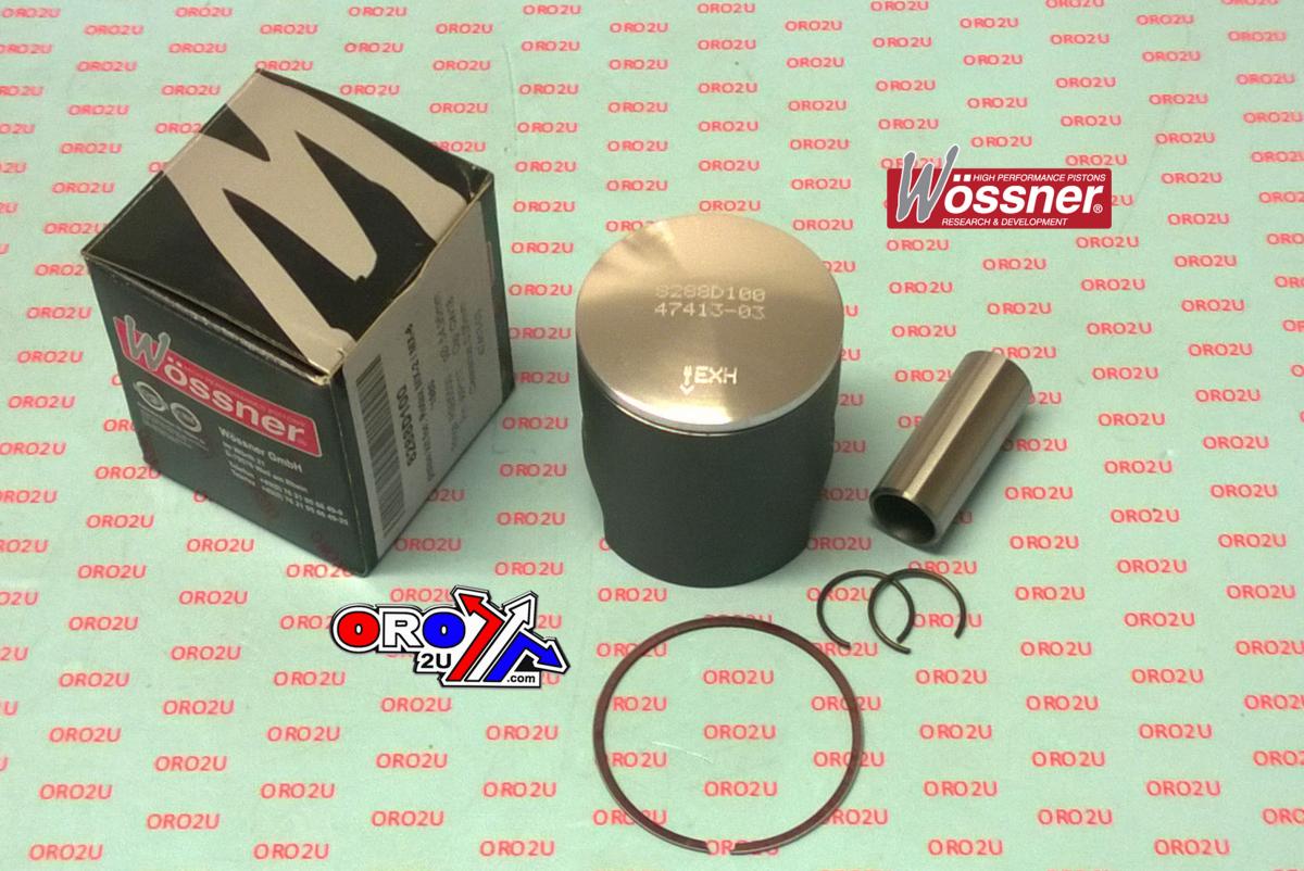 Wossner Piston Kit Rotax Swm 125 78-82, Wossner 8288d100 55.00mm