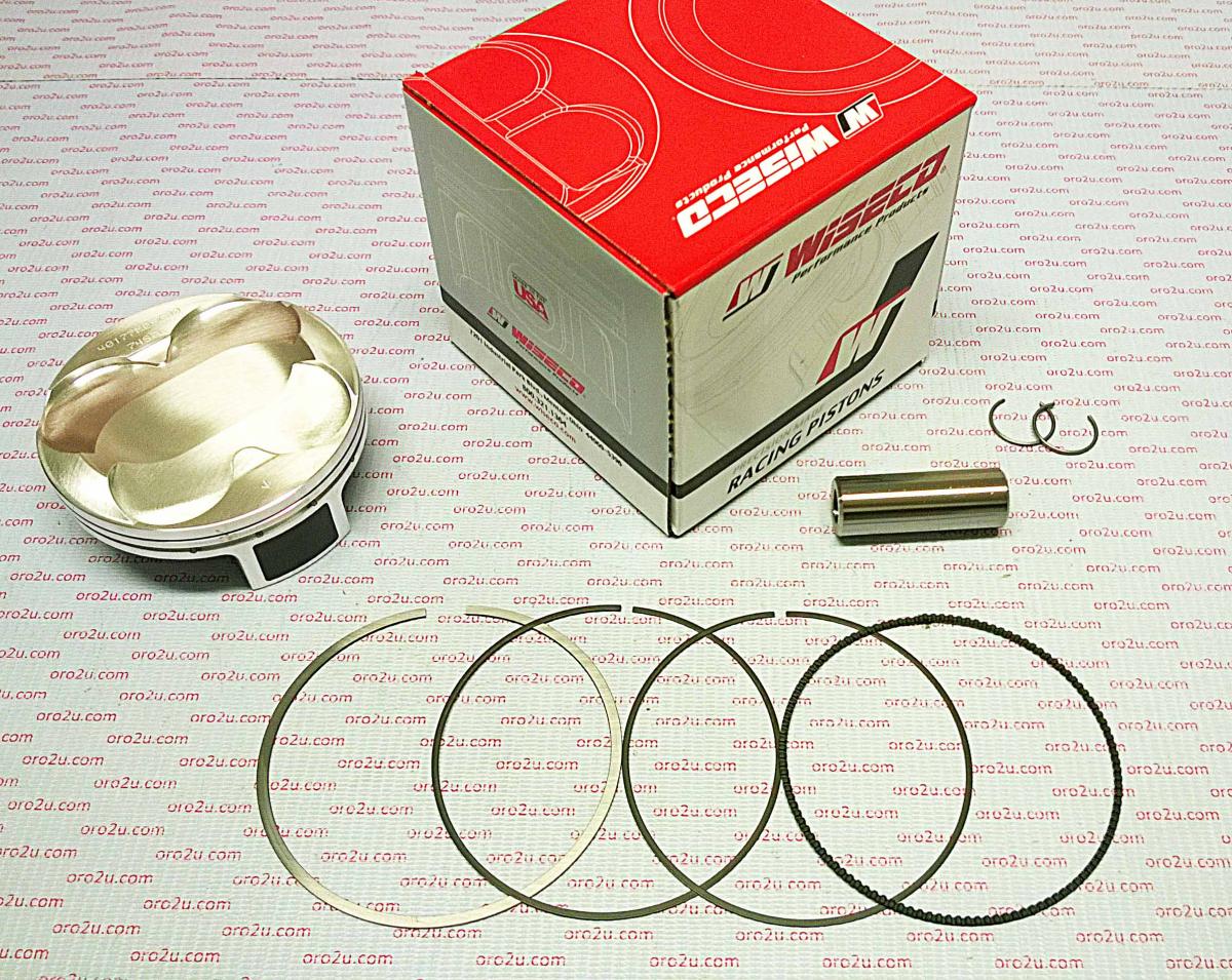 Wiseco Piston Kit CRF450R 17-25 13.5, Wiseco 40177m09600b 13.5:1 Comp, Armorglide W40177m09600b