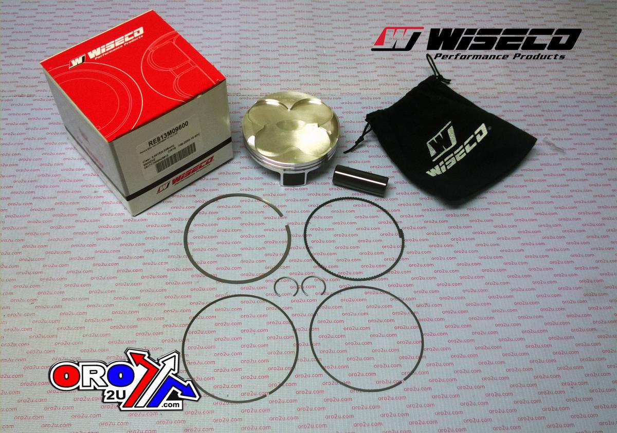 Wiseco Piston Kit CRF450R 17-23 14:1, Wiseco Re813m09600 96mm, Racers Elite Asymmetric Skirt
