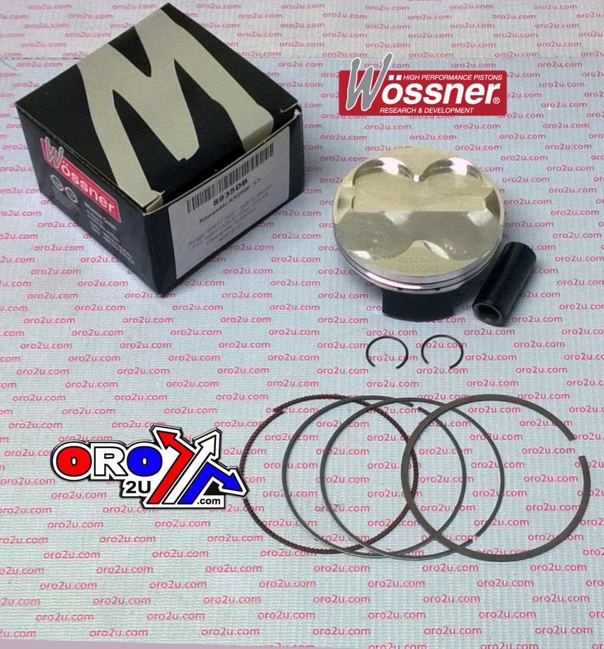 Wossner Piston Kit KXF250 2017 77mm B, Wossner 8935db Hc 14.5:1