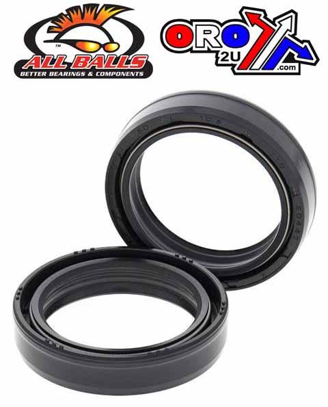 All Balls Racing Fork Oil Seal Set Allballs, Allballs 55-112 38x50x11
