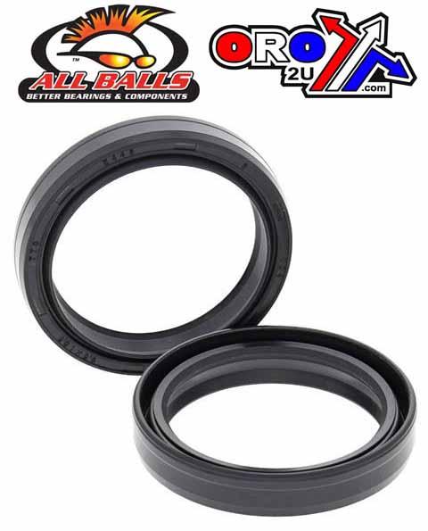 All Balls Racing Fork Oil Seal Set Allballs, Allballs 55-121 43x54x9.5/10
