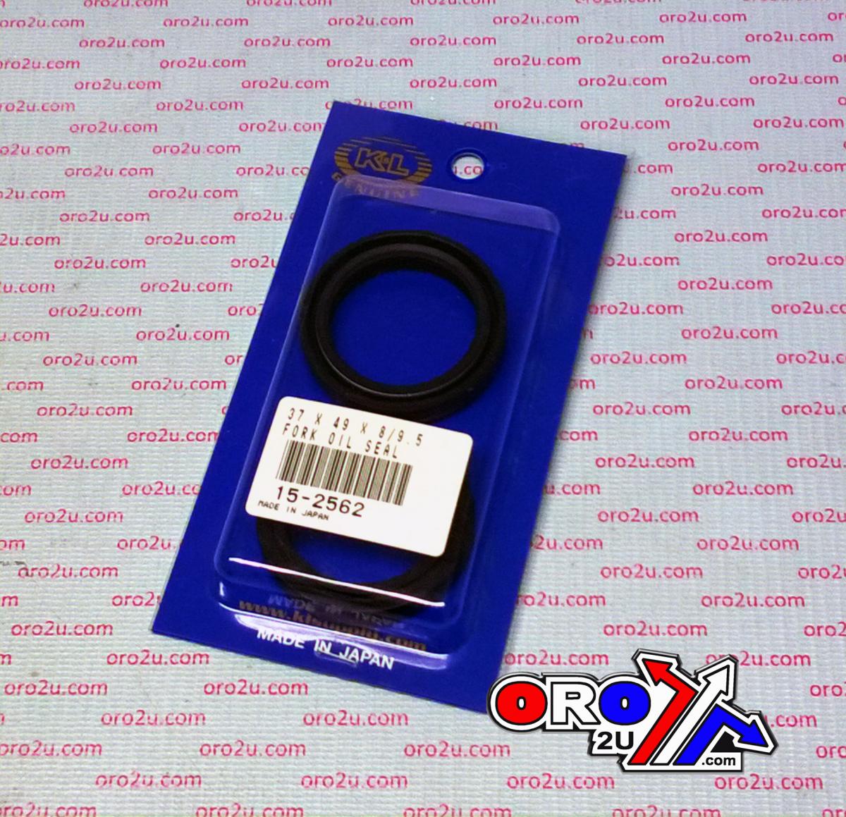 K&L Supply Fork Oil Seal Set 37x49x8/9.5, K&l 15-2562
