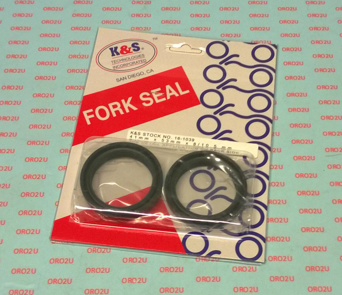 K&S Technologies Fork Oil Seal Set 41x53x8/10.5