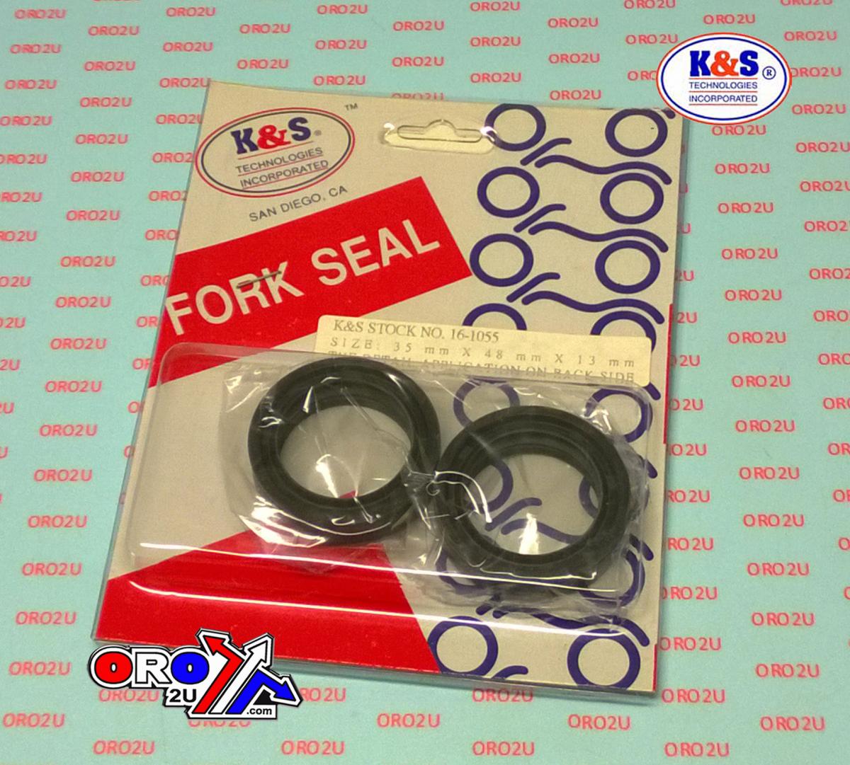 K&S Technologies Fork Oil Seal Set 35x48x13
