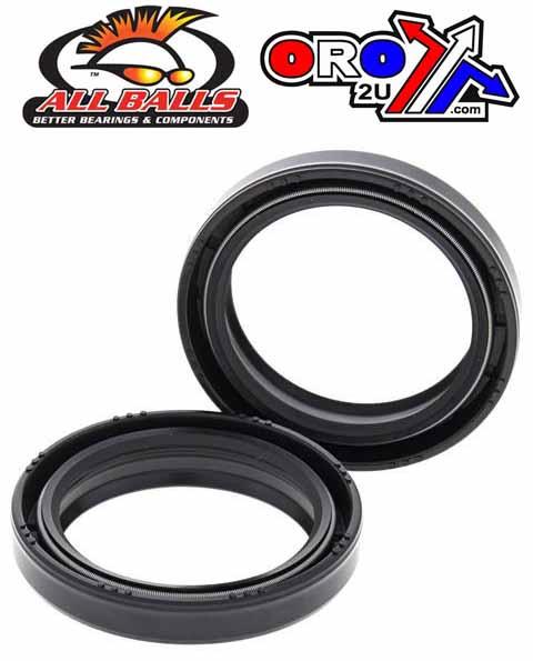 All Balls Racing Fork Oil Seal Set Allballs, Allballs 55-139 40x52x8