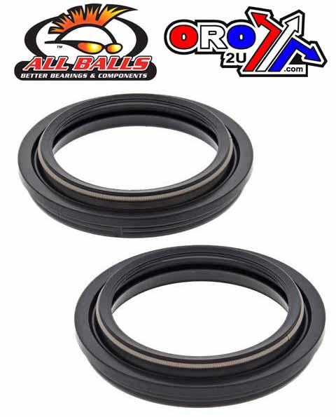 All Balls Racing Fork Dust Seal Set Allballs, Allballs 57-103 Dust Seal Kit 46mm