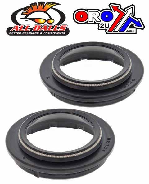 All Balls Racing Fork Dust Seal Set Allballs, Allballs 57-135 Dust Seal Kit KTM Mini
