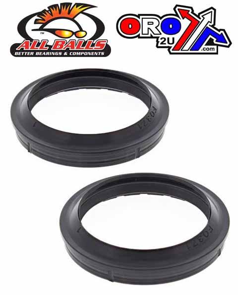 All Balls Racing Fork Dust Seal Set Allballs, Allballs 57-106 Dust Seal Kit