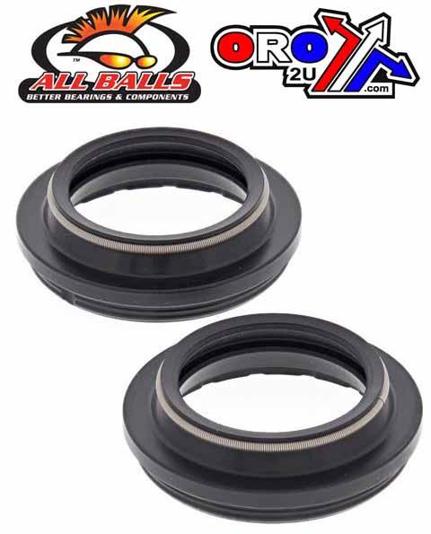 All Balls Racing Fork Dust Seal Set Allballs, Allballs 57-142 Dust Seal Kit KTM 50
