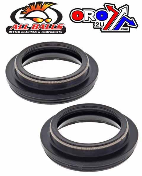 All Balls Racing Fork Dust Seal Set Allballs, Allballs 57-139 Dust Seal Kit 35mm