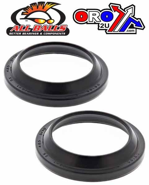 All Balls Racing Fork Dust Seal Set Allballs, Allballs 57-121 Dust Seal Kit 35mm