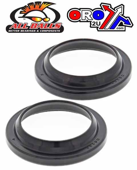 All Balls Racing Fork Dust Seal Set Allballs, Allballs 57-122 Dust Seal Kit 33mm