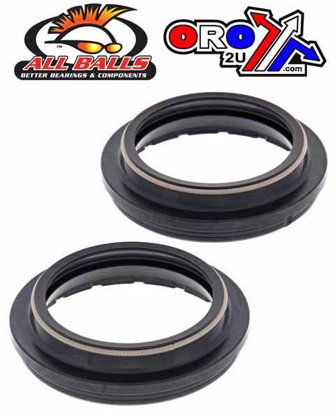 All Balls Racing Fork Dust Seal Set Allballs, Allballs 57-148 Dust Seal Kit