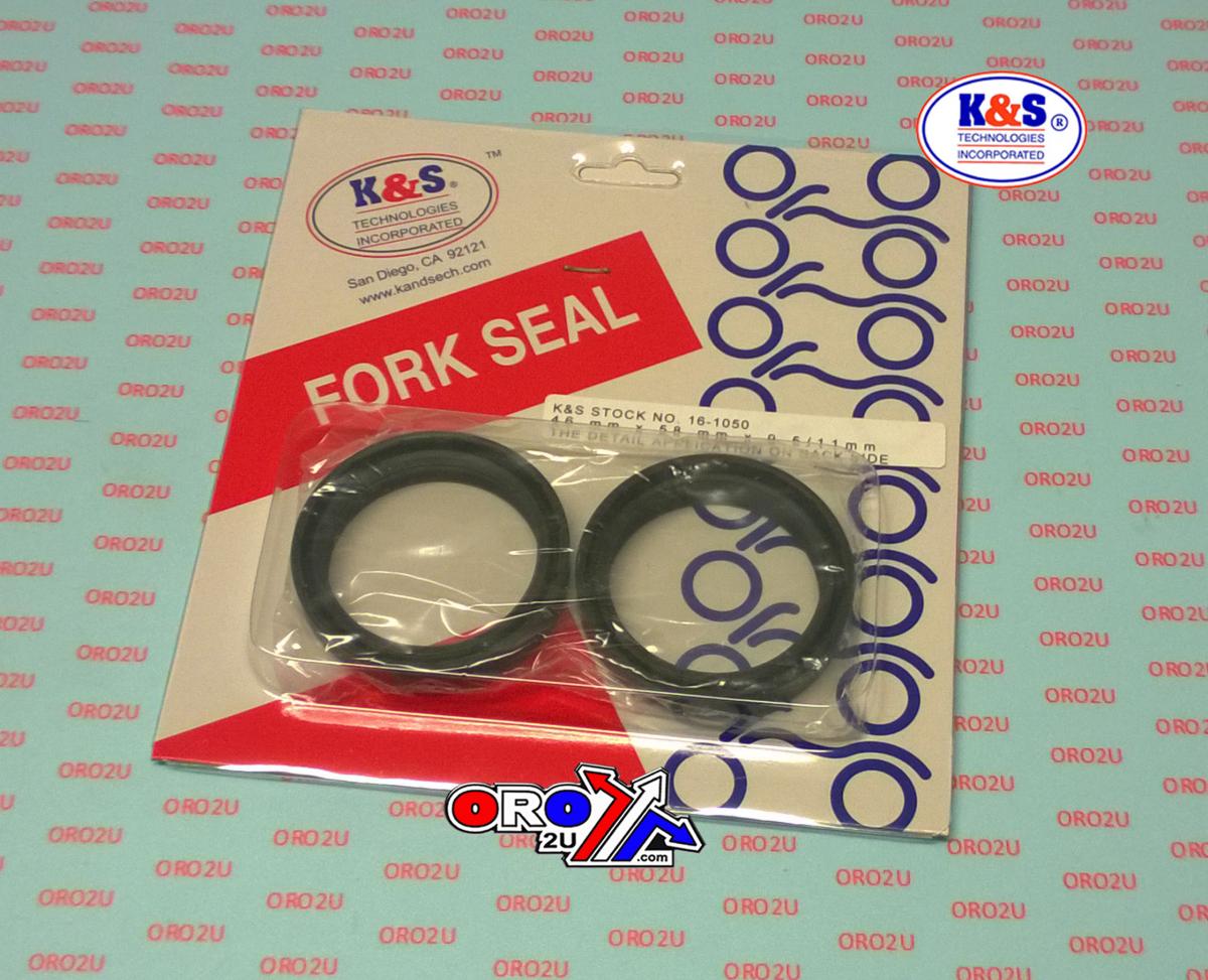 K&S Technologies Fork Seal Set 46x58x9.5/11, K&s 16-1050