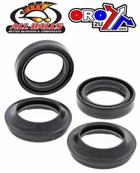 All Balls Racing Seal Wiper Set Allballs, Allballs 56-115 Fork Seal Kit
