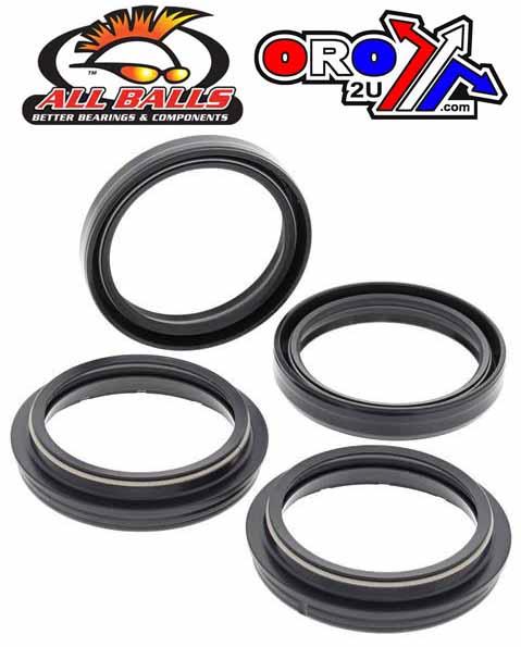 All Balls Racing Seal Wiper Set Allballs, Allballs 56-144 Fork Seal Kit